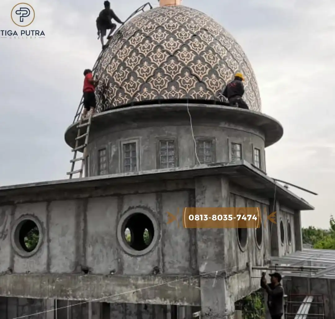 Pengrajin Kubah Masjid Tembaga Kuningan Tiga Putra Gallery