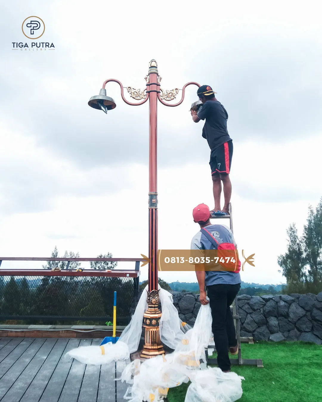 Lampu Jalan Besi Tempa Murah