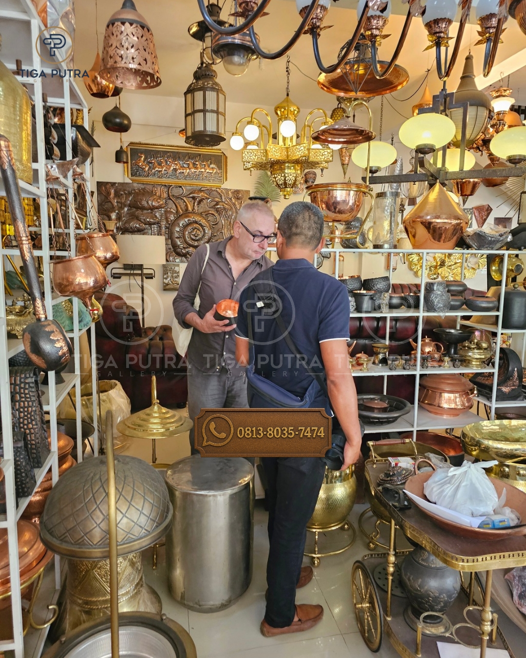 Pusat Kerajinan Tembaga Terbesar di Indonesia | Tiga Putra Kualitas Mendunia