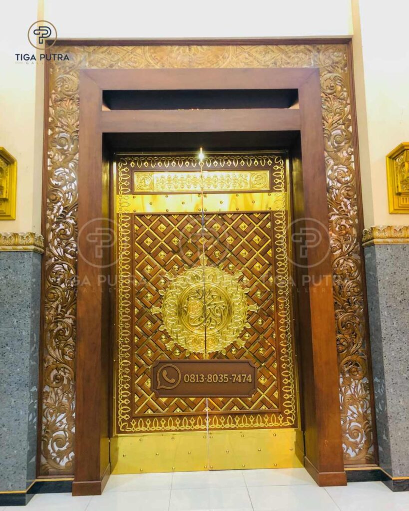 Jual Pintu Masjid Kuningan Mewah Harga Murah