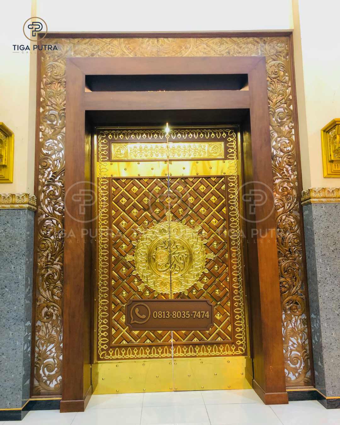 Jual Pintu Masjid Kuningan Mewah Harga Murah