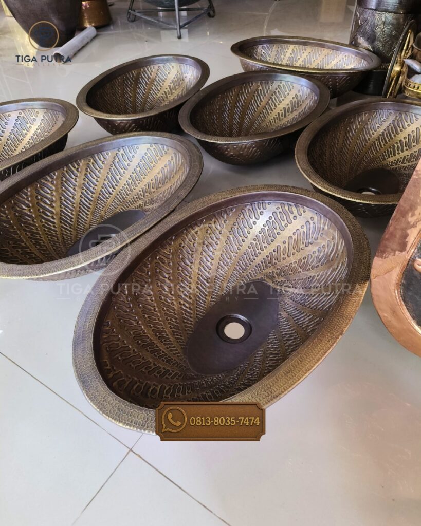 Pengrajin Custom sink wastafel