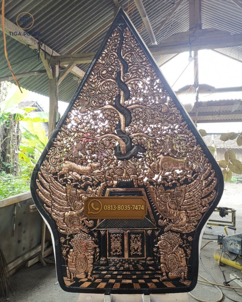 Gunungan Besar untuk dekorasi sketsel ruangan joglo