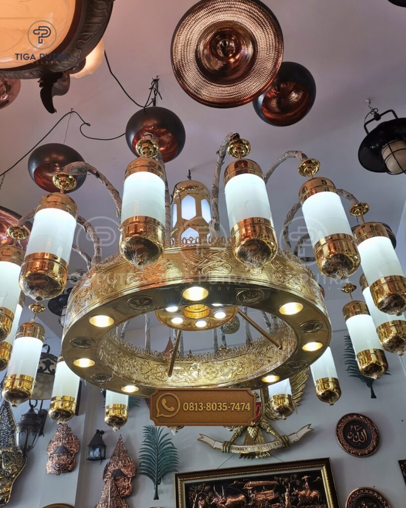 Lampu Gantung Hias masjid Kuningan